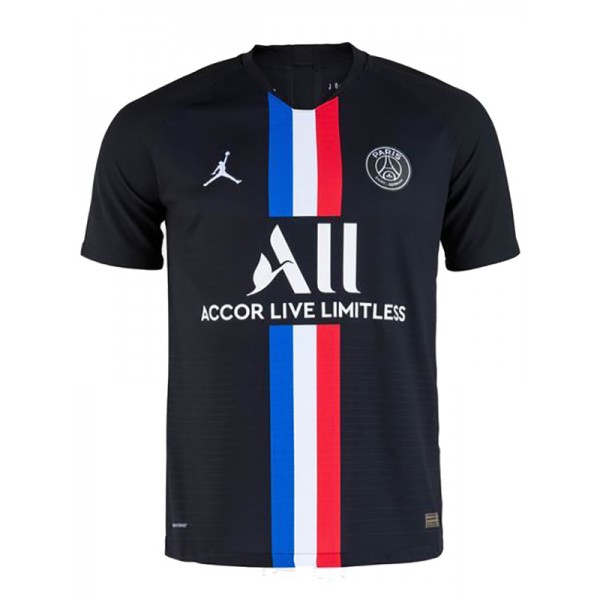 Paris Saint-Germain terza maglia retrò del divisa da calcio vintage del PSG maglia sportiva del terzo kit da calcio da uomo 2019-2020